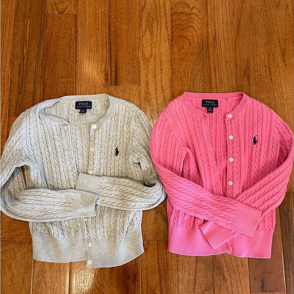 Polo Ralph Lauren Cable Knit Cardigans bundle